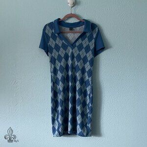 🩵Shein Argyle Dress🩵